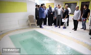 آیین افتتاحیه مجموعه ورزشی شهدای تاکسیران 10