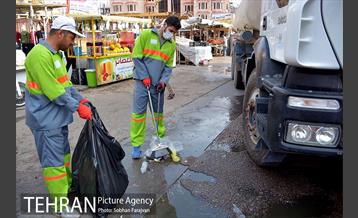 خدمات رسانی شهرداری تهران در شهر نجف 2