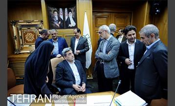 جلسه شورای ویژه معاونان با حضور شهردار تهران 45