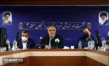 دیدار شهردار تهران با نخبگان منطقه 3