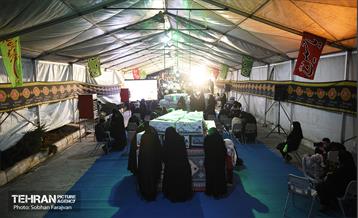 وداع با شهدای گمنام در باغ موزه دفاع مقدس 17