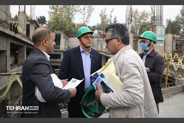 بازدید اصحاب رسانه از پارکینگ نیایش 35