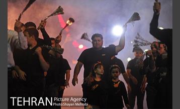 عزاداری شب تاسوعا در خیابان های تهران 37