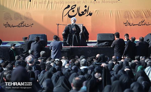 عزاداری شهادت امیرالمومنین (ع) در میدان امام حسین (ع) 65