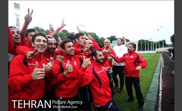 قهرمانی تیم فوتبال هنرمندان در جام جهانی 8