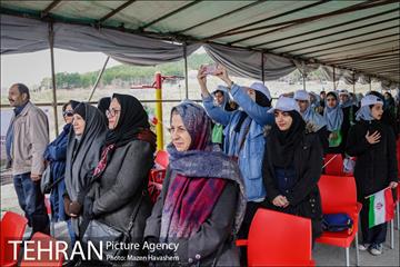 آیین غرس پنچ هزار اصله نهال در اراضی جنگل لویزان 15