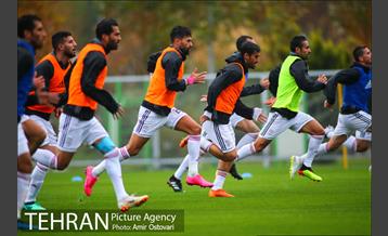 تمرین تیم ملی فوتبال ایران 12