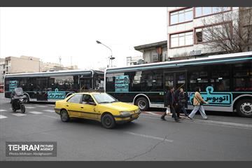 بهره‌برداری از اتوبوس های برقی شهر تهران 32