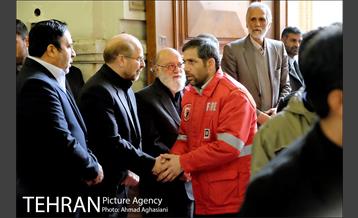 مراسم ختم شهدای آتش نشان 4