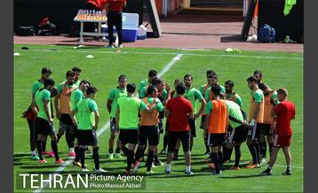 تمرین تیم ملی فوتبال 13