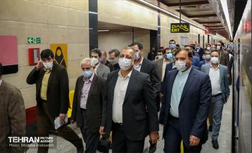 مراسم افتتاح ایستگاه شهید رضایی 16