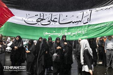 تشییع پیکر شهید اسماعیل هنیه در تهران - 3 5