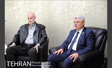 دیدار محمد سعید رئیس سازمان شهرهای متحد با پیروز حناچی شهردار تهران 1