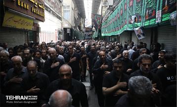 عزاداری ظهر تاسوعا در بازار بزرگ تهران 24