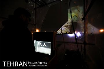 اجرای ویدئو مپینگ به مناسبت هفته تهران 15