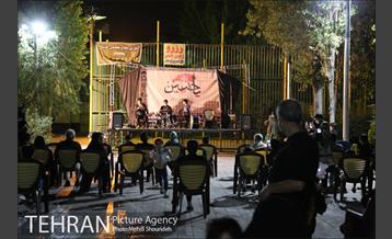 برگزاری اعزای حسینی در بوستان قصر منطقه هفت 23