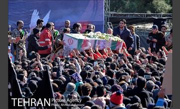 تشییع شهدای آتش نشان در بهشت زهرا(س) -3 11