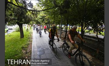 پویش سه شنبه های بدون خودرو با حضور معلولین 16