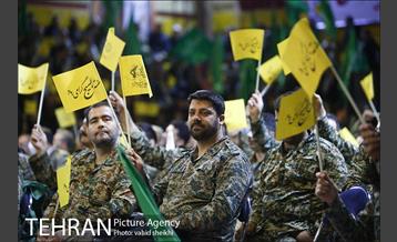 اجتماع بزرگ گردان های بسیج شهرداری تهران 3