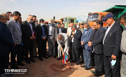 کلنگ‌ زنی پروژه بزرگراه شهید شوشتری با حضور شهردار تهران 5