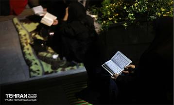 احیای شب‌ بیست‌ویکم ماه رمضان در مقبره الشهدای گمنام ندسا 54