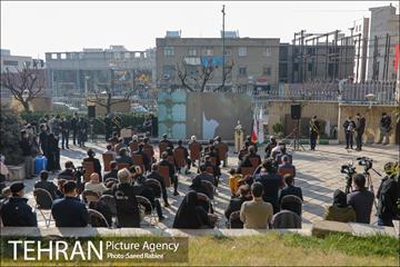 مراسم رونمایی از دیوارنگاره شهید سلیمانی 15