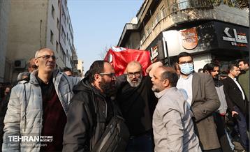 تشییع پیکر خبرنگار فقید مهدی علیرضایی 10