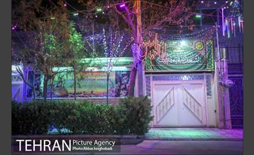 آذین بندی منطقه 21 در ایام شعبانیه 15