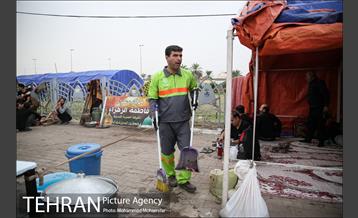 حضور نیروهای خادم الحسین(ع) شهرداری تهران در عراق 4