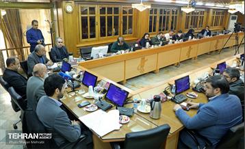 نشست خبری رئیس شورای اسلامی شهر و اعضای کمیسیون برنامه بودجه  8