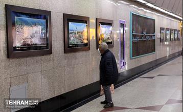افتتاح نمایشگاه عکس رومانی در ایستگاه مترو تجریش 9