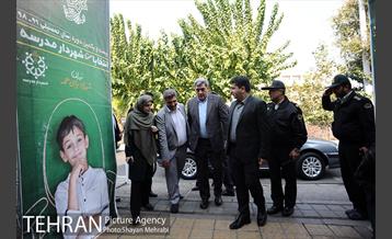 آیین برگزاری انتخابات شهردار مدرسه با حضور شهردار تهران 13