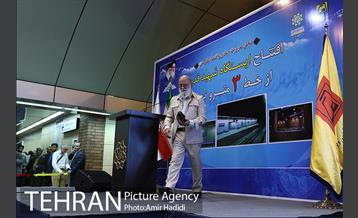 آیین افتتاح ایستگاه متروی شهید قدوسی 9