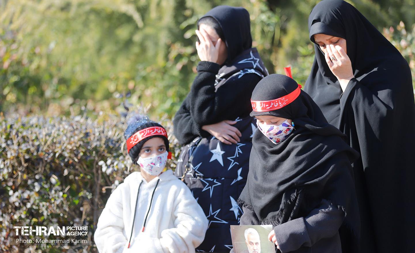 مراسم عزاداری شهادت حضرت زهرا(س) در منطقه 16