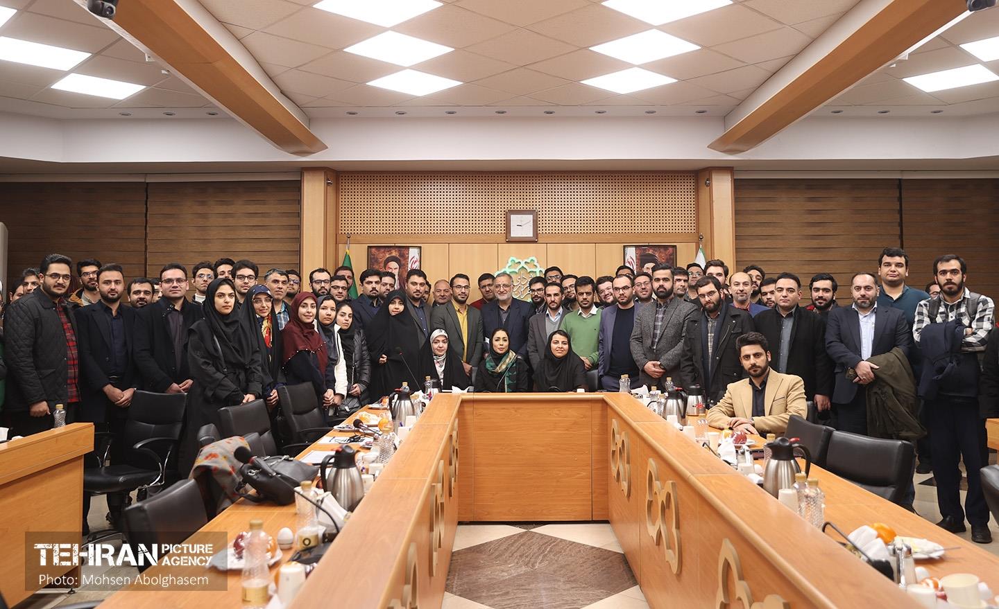 نشست شهردار تهران با منتخبین بنیاد ملی نخبگان 1