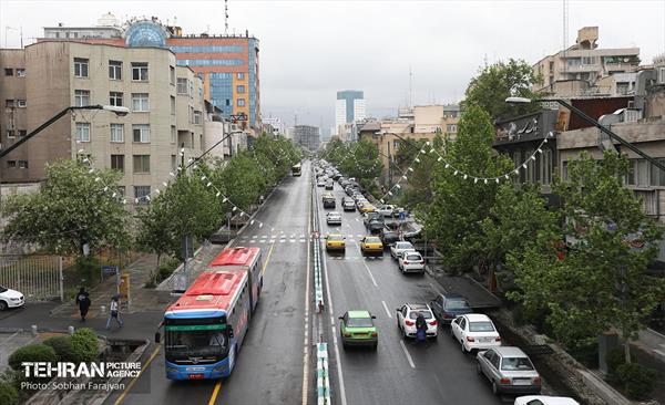 بارش باران بهاری در تهران - 1 24