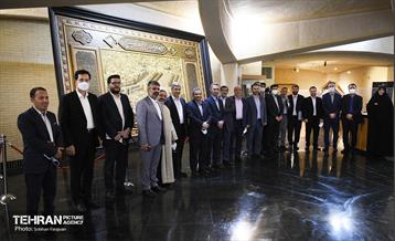 بازدید شورای شهرداران و رییس سازمان حراست از موزه قرآن 23