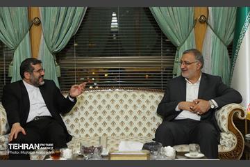 دیدار وزیر ارشاد با شهردار تهران 15