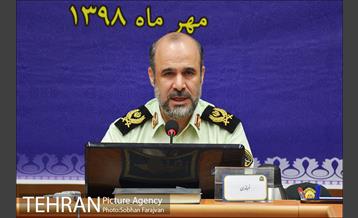 نشست خبری فرمانده یگان حفاظت شهرداری تهران 9