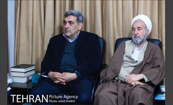 دیدار شهردار تهران با آیت الله العظمی بیات زنجانی  5