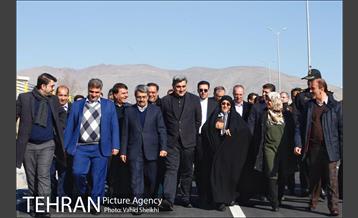 آیین آغاز بهره برداری از 4 پروژه فنی و عمرانی شهر 9