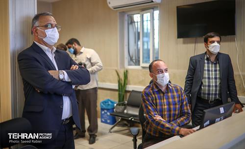 بازدید شهردار  تهران از تجهیزات جدید سازمان مدیریت پسماند 18