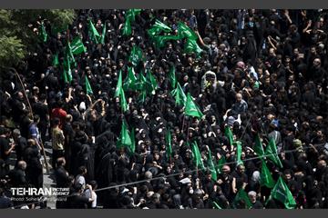 خیمه سوزان ظهر عاشورا در چهارراه گلوبندگ 3