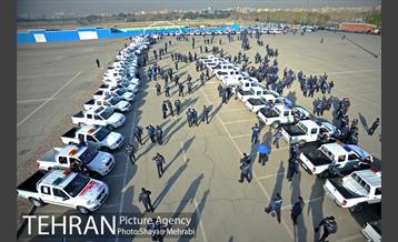 پیشواز نیروهای شهربان و حریم بان از نوروز با حضور شهردار تهران 44