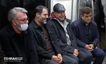 تست گرم بخش میانی خط ۶ مترو تهران 38