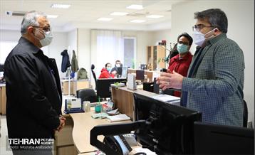 بازدید شهردار تهران از موسسه همشهری 23