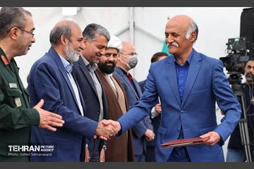 آیین بهره‌برداری از کندروی شمالی بزرگراه آزادگان 4