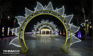 تهران غرق در نور 33