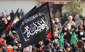 عزاداری شهادت حضرت فاطمه(س) در منطقه 21 21