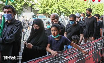 مراسم پیاده روی جاماندگان اربعین حسینی در تهران 46